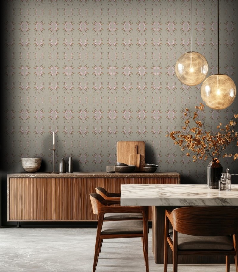 Picture of Farvesammensætning Pink Bells in Beige - 1033901-01 - 04861-01